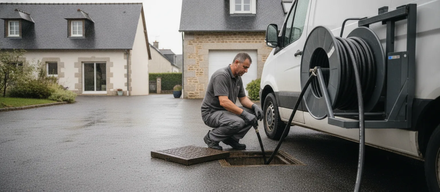 Débouchage canalisation Clisson – méthode / geste technique